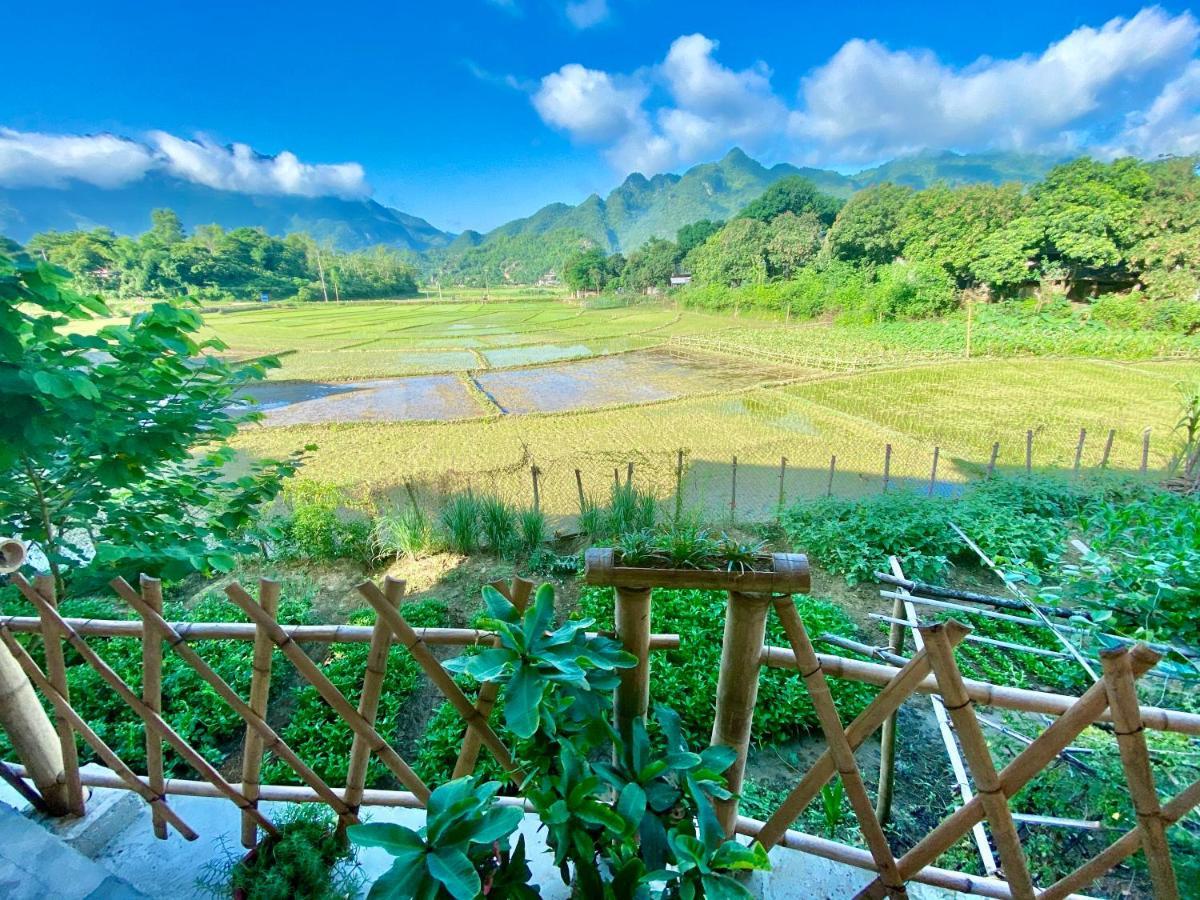 Meadow Mai Chau Homestay ภายนอก รูปภาพ