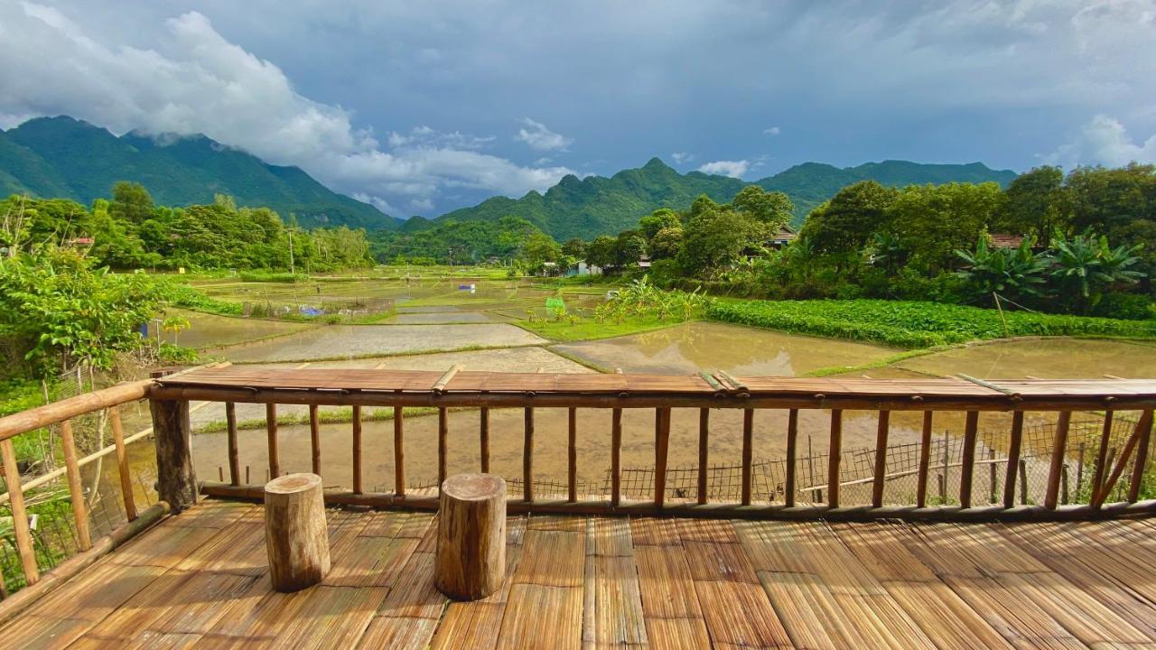 Meadow Mai Chau Homestay ภายนอก รูปภาพ