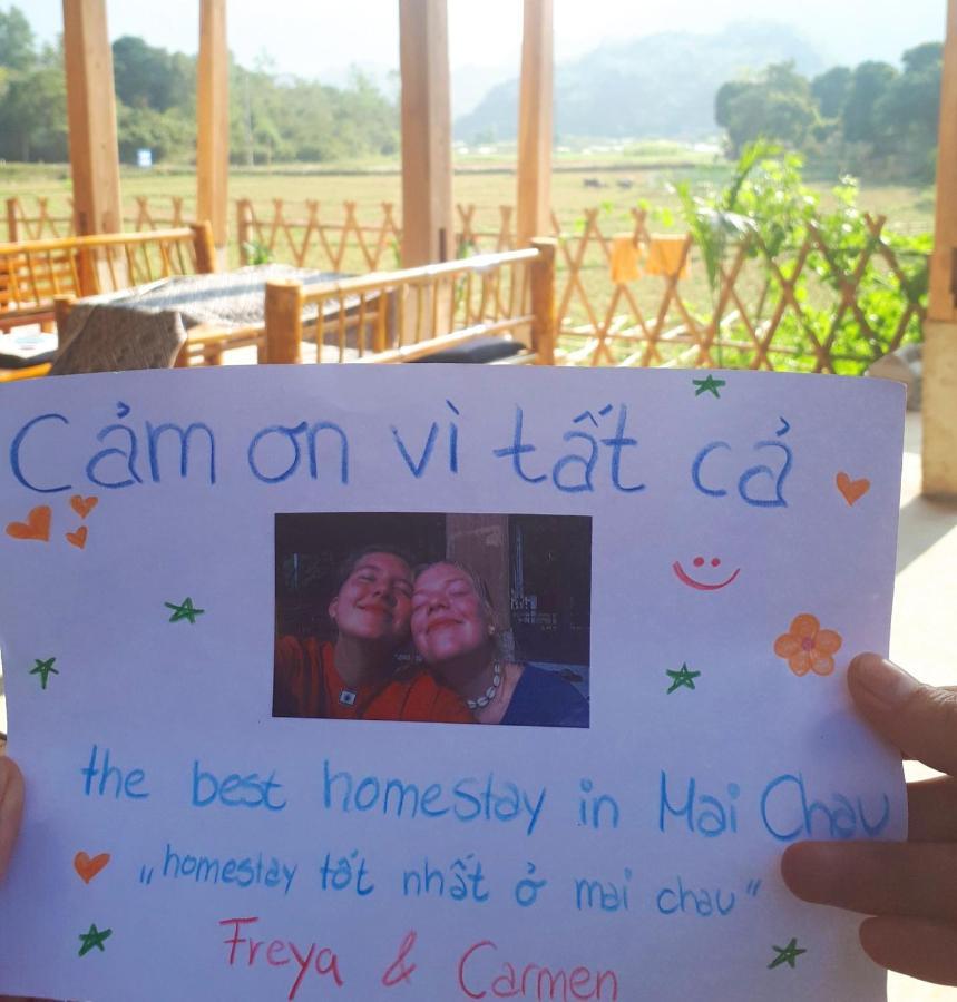 Meadow Mai Chau Homestay ภายนอก รูปภาพ