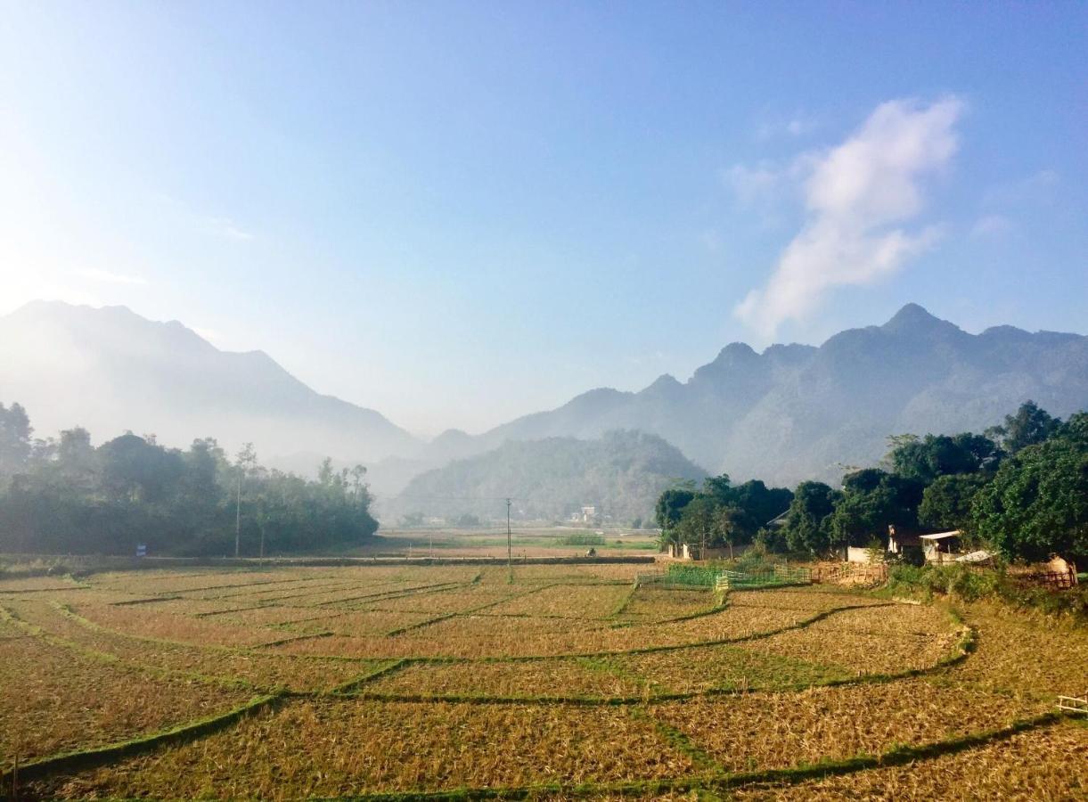 Meadow Mai Chau Homestay ภายนอก รูปภาพ